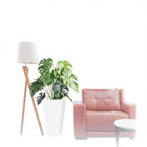 Jardinera Cuadrada de Acero con Estilo Rústico Americano para Uso en Interiores y Exteriores - Product Image 1