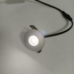 <span class=keywords><strong>Kit</strong></span> de <span class=keywords><strong>mini</strong></span>-<span class=keywords><strong>spot</strong></span> encastré <span class=keywords><strong>LED</strong></span> 1W en aluminium, trou de découpe de 27 mm pour pergola et véranda - Product Image 3