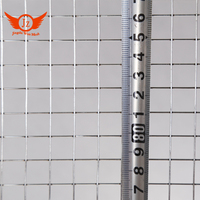 1/2x1/2 1/4 pouces PVC enduit Gi Mesh Cage à oiseaux rouleau de soudure prix compétitif 8x8 6x6 10x10 clôtures en fil soudé enduit galvanisé