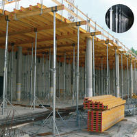 Puntal de Acero Acrow para Construcción - Soporte Metálico Pintado Ajustable en Altura, para Encofrados de Hormigón