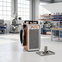 Machine de nettoyage au laser Guoyuan 300W Mini Cabinet pour la rénovation des sols en bois, le nettoyage des terrasses et la restauration du bois extérieur.