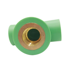 Usine Ppr personnalisable blanc et vert spécification complète 20mm-110mm nouveau matériau raccords de tuyauterie d'eau chaude et froide - Product Image 3