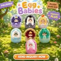 Peluche interactive parlante IA, boîte mystère, styles variés, jouet de collection pour boutique de cadeaux
