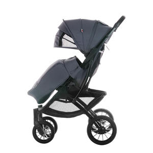 Poussette de luxe pour bébé avec cadre en aluminium, paysage élevé, 2 en 1, 3 en 1, poussette <span class=keywords><strong>porte</strong></span>-bébé avec sacs et <span class=keywords><strong>porte</strong></span>-gobelet - Product Image 4