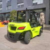 Chariot élévateur diesel robuste de 5, 6, 7, 8 et 10 tonnes avec moteur EPA/Euro5