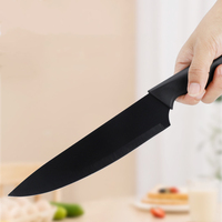 Offre Spéciale : Ensemble de 15 Couteaux de Chef Diamant Noir JYTD09 – Couteau à Désosser, Couteau à Éplucher en Plastique, Couteau à Fruits, Hachoir, Aiguiseur Inclus