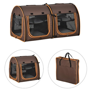Bolsa de Viaje Grande para Mascotas DB, Capacidad de 20 Kg, Cierre de Cremallera, Transportador Plegable Portátil de Poliéster Oxford para Perros y Gatos, Ideal para Senderismo - Product Image 5