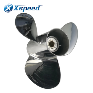 Hélice Marina Yamaha de 3 Aspas de Acero Inoxidable <span class=keywords><strong>11</strong></span> <span class=keywords><strong>1</strong></span>/8x13 para Motor Fuera de Borda de 25HP 30HP 40HP 50HP 60HP - Product Image 1