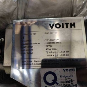 ตัวแปลงไฟฟ้าไฮดรอลิก Voith DSG B07112 24 VDC 40 บาร์ สำหรับโรงไฟฟ้า - Product Image 1