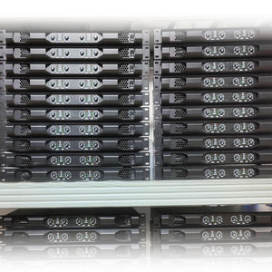 מוסיקה ביתית קטנה מקורה 1u 110v 220v 4 ערוץ כיתה d דיגיטלי מגבר אודיו קריוקי - Product Image 1