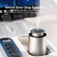 Diffuseur d'arômes pour voiture AeroScent, de qualité supérieure, populaire, en métal, alimenté par batterie, avec parfum pour la maison et la voiture