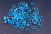 8*5mm taille pigeon jambe anneau pigeon bid tag anneau avec numéros 100 pcs/sac