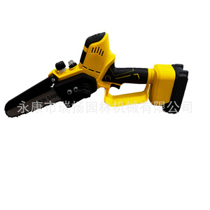 Mini tronçonneuse 8 pouces sans fil à batterie pour la coupe du bois et les travaux de jardinage - Product Image 3