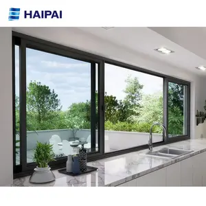 Haipai The Latest Design Of Aluminum Alloy Heat Insulation Sliding Windows For Villa And Living Room