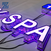 Letras 3D con Canal de Luz LED Acrílicas para Decoración de Oficinas
