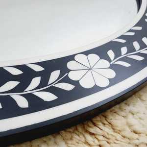 Elegant Bone Inlay <b>Mirror</b> Artisan Made Decorative Wall Hanging <b>Mirror</b> for Bedroom Living Room Hallway and Hotel Interior Decor - Product Image 2