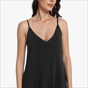 Elegant Light Bamboo Cotton Night Dress Sleeveless Nightgowns for Ladies Customize Bamboo Ruffles Women Nightgown - Product Image 4