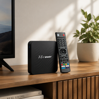 Nouvelle arrivée, boîtier IPTV XS97, puce Amlogic S905Y4, prise en charge de la 4K 60fps, WiFi6 double bande, assistant vocal Google, boîte TV Android