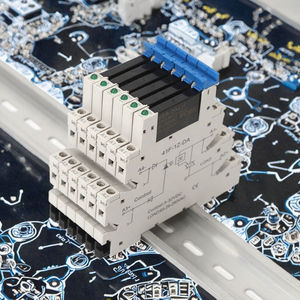 Sealed Miniature Slim SSR <b>Solid</b> <b>State</b> <b>Relay</b> DC to AC 41F-1Z-DA C2 Input 5-24V 1NC 2A/6A DIN Rail - Product Image 3