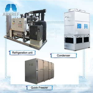 Arkref lạnh hải sản/cá/tôm nhanh chóng đông lạnh tấm liên hệ với tủ đông - Product Image 2