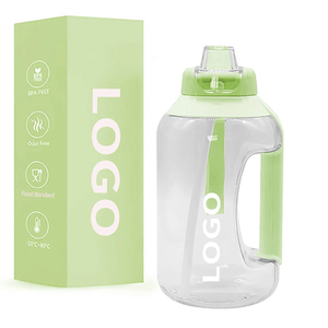 Wholesale Portable Plastic Petg <b>Water</b> <b>Bottles</b> Time <b>Tracker</b> Sport & Travel Food Reusable Back to School Essentials - Product Image 4