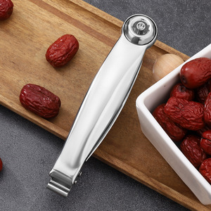 Outil <span class=keywords><strong>de</strong></span> dénoyautage en acier inoxydable pour cerises, olives, dattes rouges et fruits, vente en gros du fabricant - Product Image 4