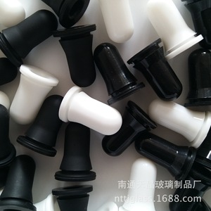 Punta de silicona Tianjing con 18 dientes, negra, blanca, mate, brillante, de caucho de nitrilo para envasado de cosméticos - Product Image 3
