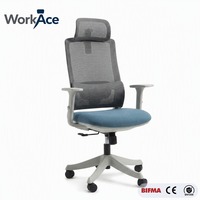 Chaise de bureau ergonomique moderne confortable avec soutien lombaire dynamique, hauteur réglable, pivotante et inclinable – Vente en gros pour projets