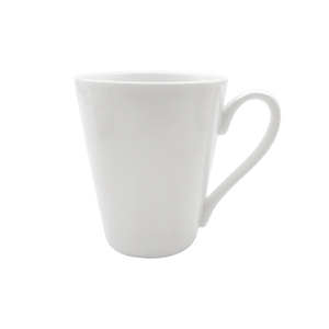 <span class=keywords><strong>Mug</strong></span> en céramique blanc personnalisé amusant et <span class=keywords><strong>pas</strong></span> <span class=keywords><strong>cher</strong></span> de 12 oz avec poignée, vaisselle de dîner tendance - Product Image 1