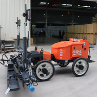Machine de nivellement de sol en béton à conducteur assis, laser diesel pour la construction de grandes surfaces