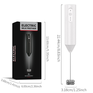 Nouveau Mélangeur à Café Moderne et Populaire, <span class=keywords><strong>Mousseur</strong></span> à <span class=keywords><strong>Lait</strong></span> Portable Automatique Compact avec Agitateurs Classiques - Product Image 3