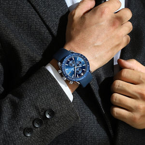 Reloj Deportivo Cronógrafo Poedagar 988 para Hombre, Marca de Lujo, Resistente al Agua, Luminoso, de Cuarzo, con Correa de Silicona para Hombre y Niño - Product Image 6
