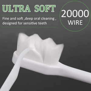 Échantillon gratuit nouvel arrivage <span class=keywords><strong>brosse</strong></span> à dents Nano <span class=keywords><strong>extra</strong></span> douce 20000 poils souples micro brosses à dents manuelles pour adultes - Product Image 5
