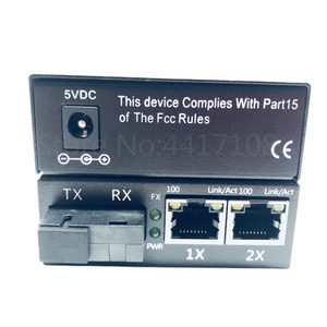 Rtxmc nhà máy giá nhanh <span class=keywords><strong>100m</strong></span> 1sc 2 RJ45 FTTH nhanh <span class=keywords><strong>Ethernet</strong></span> sợi phương tiện truyền thông chuyển đổi giá cho HP thu phát quang - Product Image 5