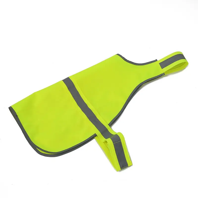 Segurança Reflective Vest Pet Moda Estilo Dog Alta Visibilidade Outdoor Waterproof Oxford Impressão Logo Coat