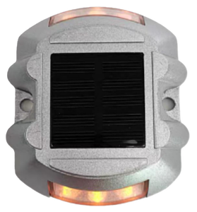 Bornes routières solaires en forme <span class=keywords><strong>de</strong></span> fer à cheval, feux stroboscopiques nocturnes, signal lumineux, bornes routières en aluminium coulé - Product Image 4