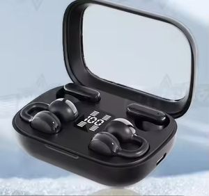 Auriculares de Clip para Oreja 5.4 con Cancelación Activa de Ruido (ANC), Resistentes al Agua, Sonido Estéreo Binaural, Compatibles con Dos Teléfonos - Product Image 1