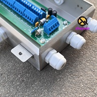 Caja de Conexiones Digital de 8 Vías de Acero Inoxidable a Prueba de Agua, Caja de Conexiones para Celdas de Carga Keli con Protección Contra Sobretensiones
