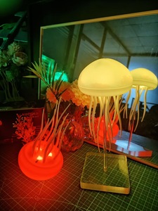 Sáng tạo nhà chiếu sáng giải nén năng động Sứa màu thay đổi bầu không khí đèn lãng mạn có thể sạc lại môi trường xung quanh ánh sáng - Product Image 5