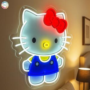 IPixel OEM y ODM UV Print Anime Neon Sign Eevee LED Neon Light Sign Acrílico Custom Logo Neon para la decoración <span class=keywords><strong>de</strong></span> la pared <span class=keywords><strong>de</strong></span> la habitación <span class=keywords><strong>de</strong></span> los niños - Product Image 4