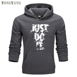 Tongyang thiết kế mới nóng bán Hoodies người đàn ông dài tay áo hoodie logo in áo nỉ - Product Image 2