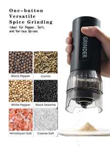 <span class=keywords><strong>2025</strong></span> phụ kiện nhà bếp có thể sạc lại đa mục đích máy xay tự động có thể xay một loạt các loại gia vị - Product Image 4