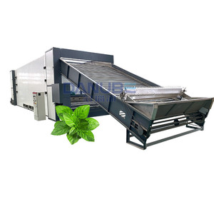 Secador de malla continua automático para pellets de madera, combustible, vegetales y menta - Product Image 1