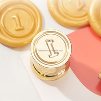 1-10 Mini sceaux 12 mm, tampons à cachet de cire numériques, personnalisables avec logo