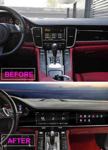 AutoRadio Android lecteur multimédia <span class=keywords><strong>de</strong></span> voiture pour <span class=keywords><strong>Porsche</strong></span> <span class=keywords><strong>Panamera</strong></span> 2017 4.0 système stéréo GPS Navigation Audio DSP - Product Image 2