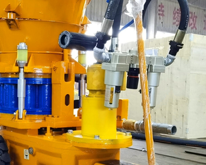 Máquina de Hormigón Proyectado por Aire PZ-5Q de 5.5KW y 380V con Motor para Concreto Seco y Mortero - Product Image 4