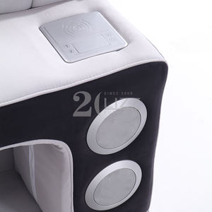 Canapé d'angle <span class=keywords><strong>en</strong></span> tissu moderne <span class=keywords><strong>en</strong></span> forme de <span class=keywords><strong>U</strong></span> avec haut-parleur et USB pour le salon - Product Image 5