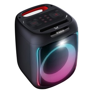 Ensemble karaoké FIRE 12 Tws (Ricaricabile) Noir 60W 116112 BK Bluetooth USB, AUX, lecteur de carte, Jack 6,3mm - Product Image 1