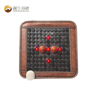Coussin de massage chauffant électrique à photons Jiwan Lejia en Germanium et Tourmaline, personnalisable, pour le bien-être (vente en gros)