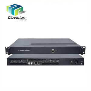 (IPM6100) Modulador de TV por <span class=keywords><strong>Cable</strong></span> <span class=keywords><strong>Coaxial</strong></span>, Conversor de IP a Analógico PAL/NTSC, Modulador Analógico 32 en 1 - Product Image 1